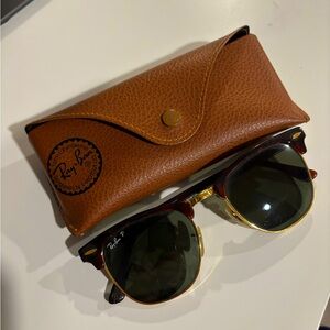 Ray-Ban Clubmaster Polarized Sunglasses